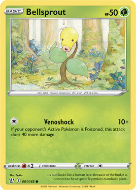 Pokémon | SWSH05-001 |●| Bellsprout