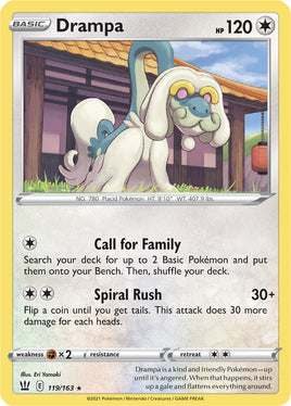 Pokémon | SWSH05-119 |★| Drampa