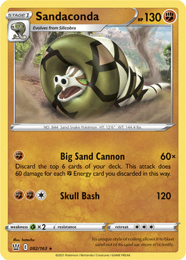 Pokémon | BST | 082 | Sandaconda