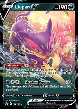 Pokémon | CRE | 104 | Liepard V