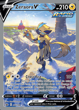 Pokémon | CRE | 166 | Zeraora V (Alternate Full Art)