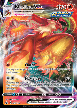 Pokémon | CRE | 021 | Blaziken VMAX