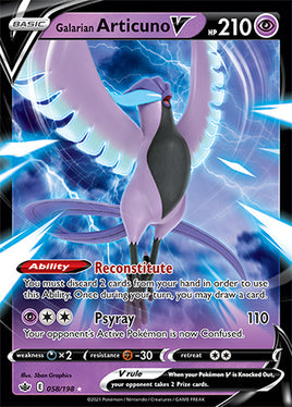 Pokémon | CRE | 058 | Galarian Articuno V