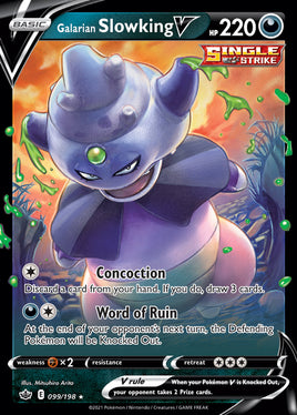 Pokémon | CRE | 099 | Galarian Slowking V