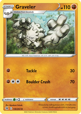 Pokémon | FST | 136 | Graveler