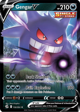 Pokémon | FST | 156 | Gengar V