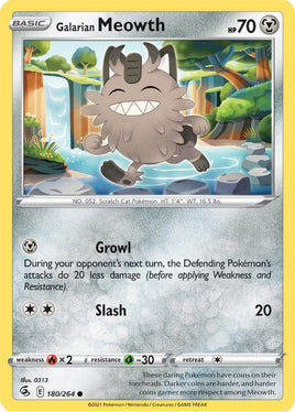 Pokémon | FST | 180 | Galarian Meowth