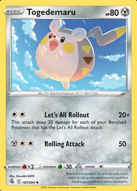 Pokémon | FST | 187 | Togedemaru