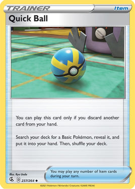 Pokémon | FST | 237 | Quick Ball