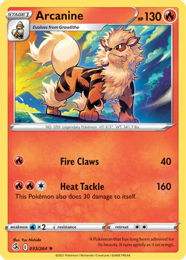 Pokémon | FST | 033 | Arcanine