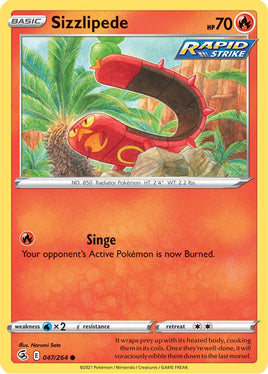 Pokémon | FST | 047 | Sizzlipede