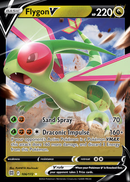 Pokémon | BRS | 106 | Flygon V