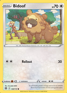 Pokémon | BRS | 120 | Bidoof