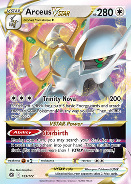 Pokémon | BRS | 123 | Arceus VSTAR