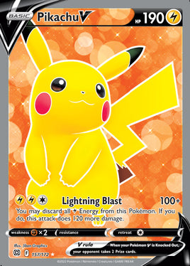 Pokémon | BRS | 157 | Pikachu V