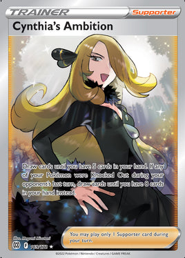 Pokémon | BRS | 169 | Cynthia's Ambition