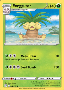 Pokémon | SWSH09F002 |◆| Exeggutor