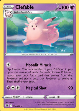 Pokémon | SWSH09F054 |★| Clefable