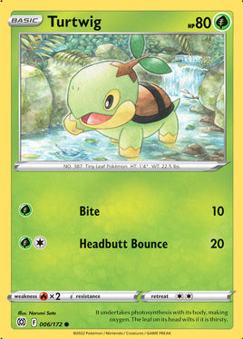 Pokémon | BRS | 006 | Turtwig