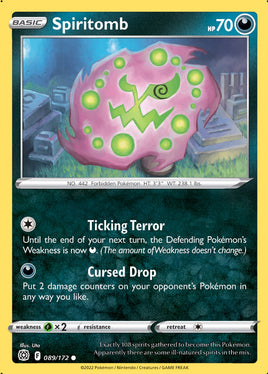 Pokémon | BRS | 089 | Spiritomb