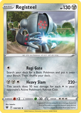 Pokémon | SWSH10F108 |★| Registeel