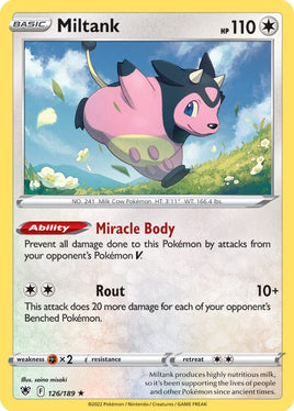 Pokémon | SWSH10F126 |★H| Miltank