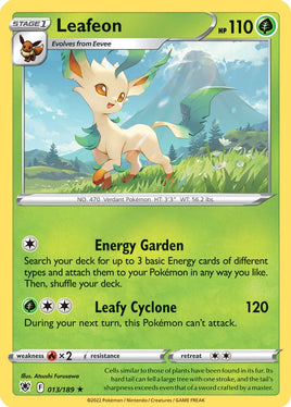 Pokémon | SWSH10F013 |★| Leafeon