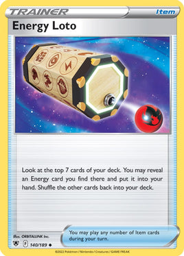 Pokémon | ASR | 140 | Energy Loto