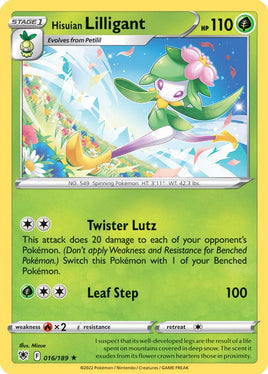 Pokémon | SWSH10F016 |★H| Hisuian Lilligant