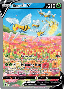 Pokémon | ASR | 161 | Beedrill V (Alternate Full Art)