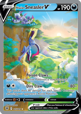 Pokémon | ASR | 175 | Hisuian Sneasler V (Alternate Full Art)