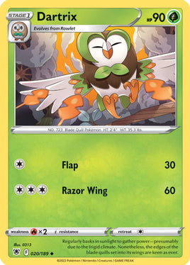 Pokémon | SWSH10F020 |◆| Dartrix