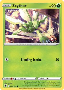 Pokémon | SWSH10F004 |●| Scyther