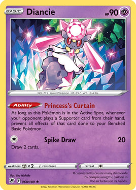 Pokémon | SWSH10F068 |★H| Diancie