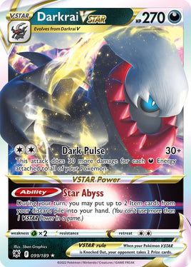 Pokémon | ASR | 099 | Darkrai VSTAR