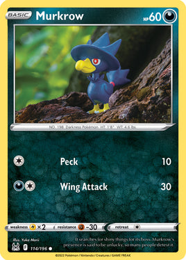 Pokémon | LOR | 114 | Murkrow