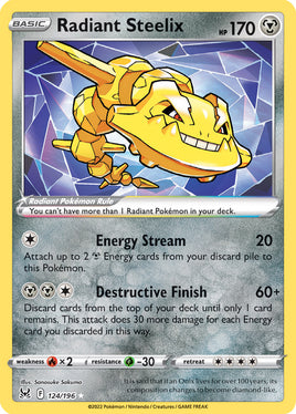 Pokémon | SWSH11F124 |★Rad| Radiant Steelix