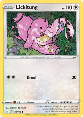 Pokémon | LOR | 138 | Lickitung