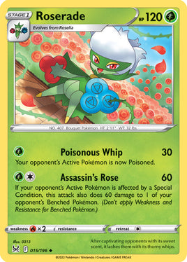 Pokémon | LOR | 015 | Roserade