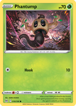 Pokémon | LOR | 016 | Phantump