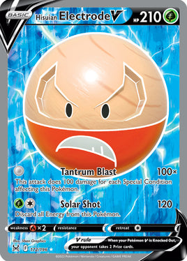 Pokémon | LOR | 172 | Hisuian Electrode V