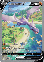 Pokémon | LOR | 180 | Aerodactyl V (Alternate Full Art)