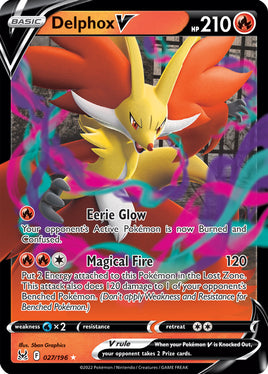 Pokémon | LOR | 027 | Delphox V