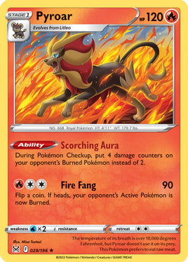 Pokémon | LOR | 029 | Pyroar