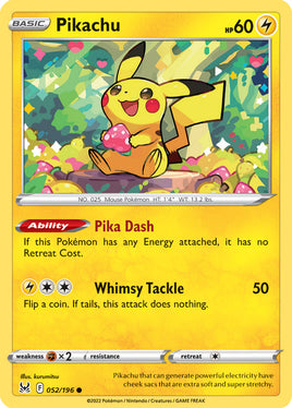 Pokémon | LOR | 052 | Pikachu