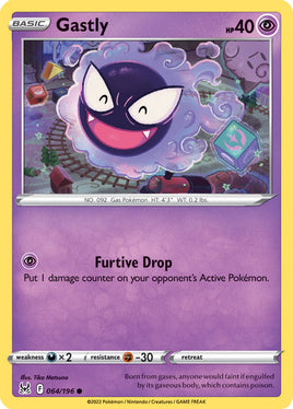 Pokémon | LOR | 064 | Gastly