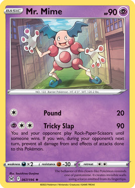 Pokémon | LOR | 067 | Mr. Mime