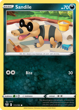 Pokémon | SIT | 111 | Sandile