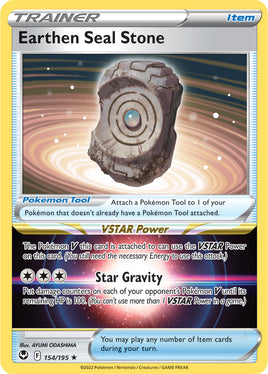 Pokémon | SIT | 154 | Earthen Seal Stone