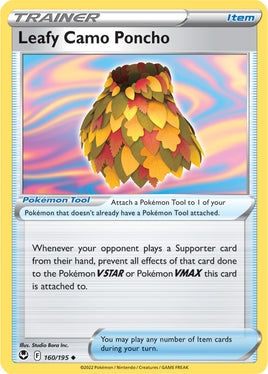 Pokémon | SIT | 160 | Leafy Camo Poncho